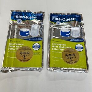 FilterQueen Enviropure Odor Reducing Filter Wrap 2 Pack Defender Air Purifier